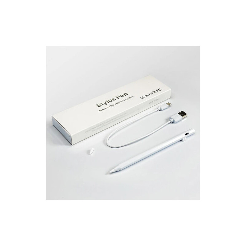 Stylus Pen Capacitivo Activo Punta Fina Alta Precisión