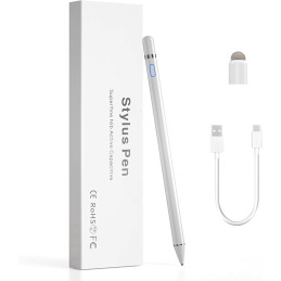 Stylus Pen Capacitivo Activo Punta Fina Alta Precisión