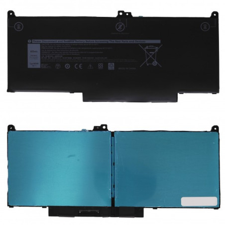 Battery for Dell Latitude 7300 – 5VC2M 829MX, 7.6V 60Wh, Long-Lasting