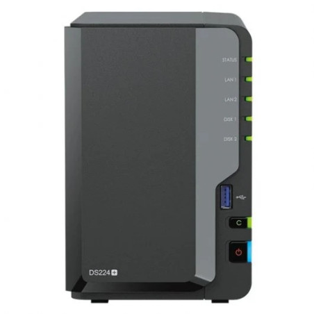Synology DS224+ NAS + Seagate IronWolf 8TB – Secure Storage with Setup Included